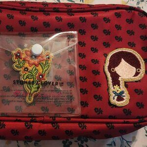NWT Stoney Clover Lane American Girl Josefina Montoya Small Pouch and Patches